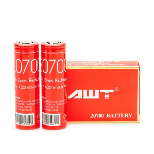 Baterias AWT IMR 20700 2 Unidades - Baterías - Tienda de Vapeo Quinto Elemento Vap