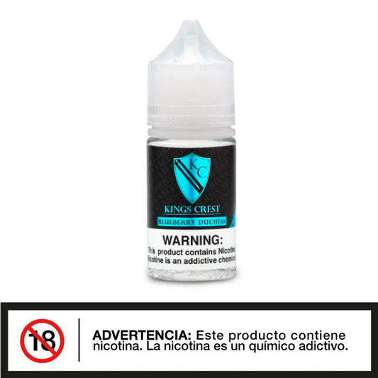 King's Crest Salt - Blueberry Duchess 30ml - Quinto Elemento Vap