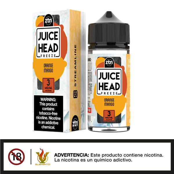 Juice Head ZTN - Orange Mango Freeze 100ml - Tienda de Vapeo Quinto Elemento Vap
