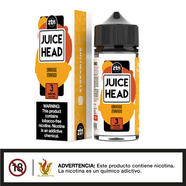 Juice Head ZTN - Orange Mango 100ml - Tienda de Vapeo Quinto Elemento Vap