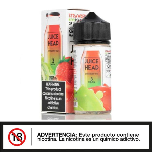 Juice Head - Strawberry Kiwi 100ml - Tienda de Vapeo Quinto Elemento Vap