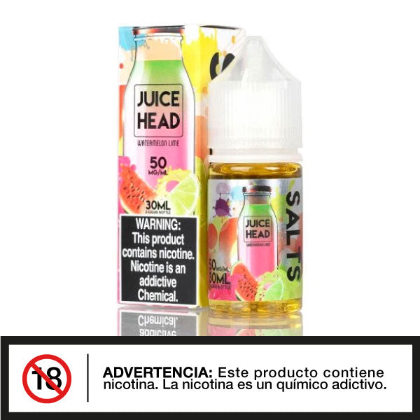Juice Head - Watermelon Lime Salts 30ml - Tienda de Vapeo Quinto Elemento Vap